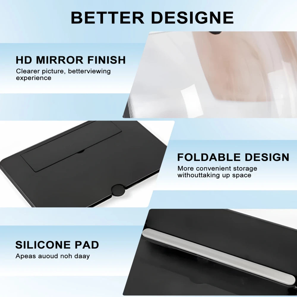 Foldable HD Phone Screen Magnifier