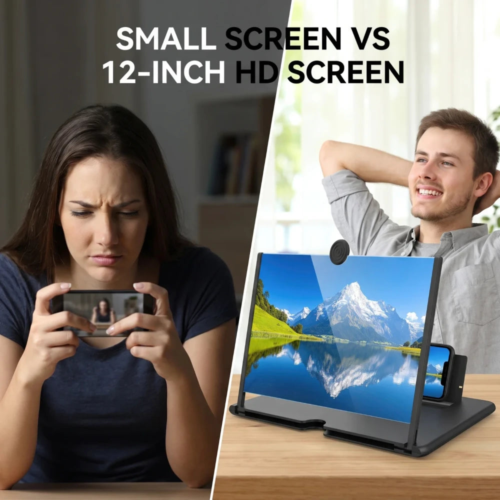 Foldable HD Phone Screen Magnifier