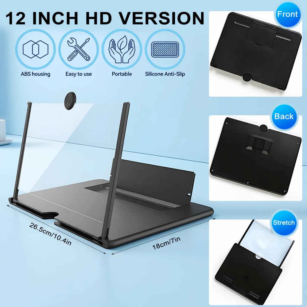Foldable HD Phone Screen Magnifier