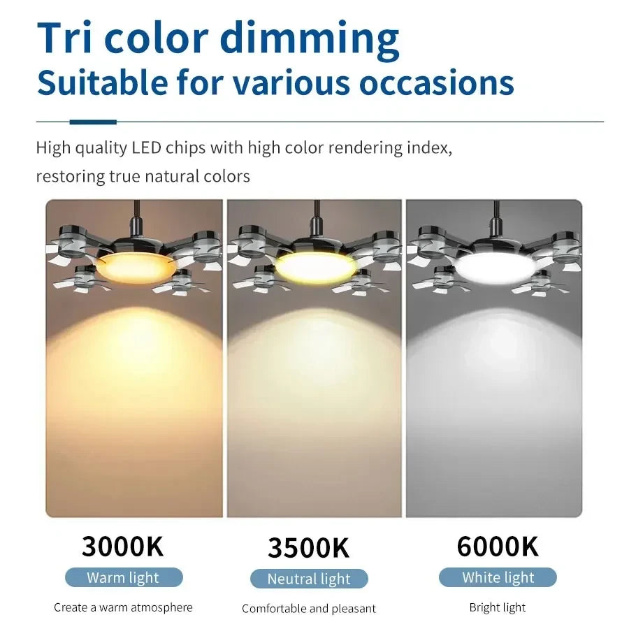 Drone Ceiling Fan Light