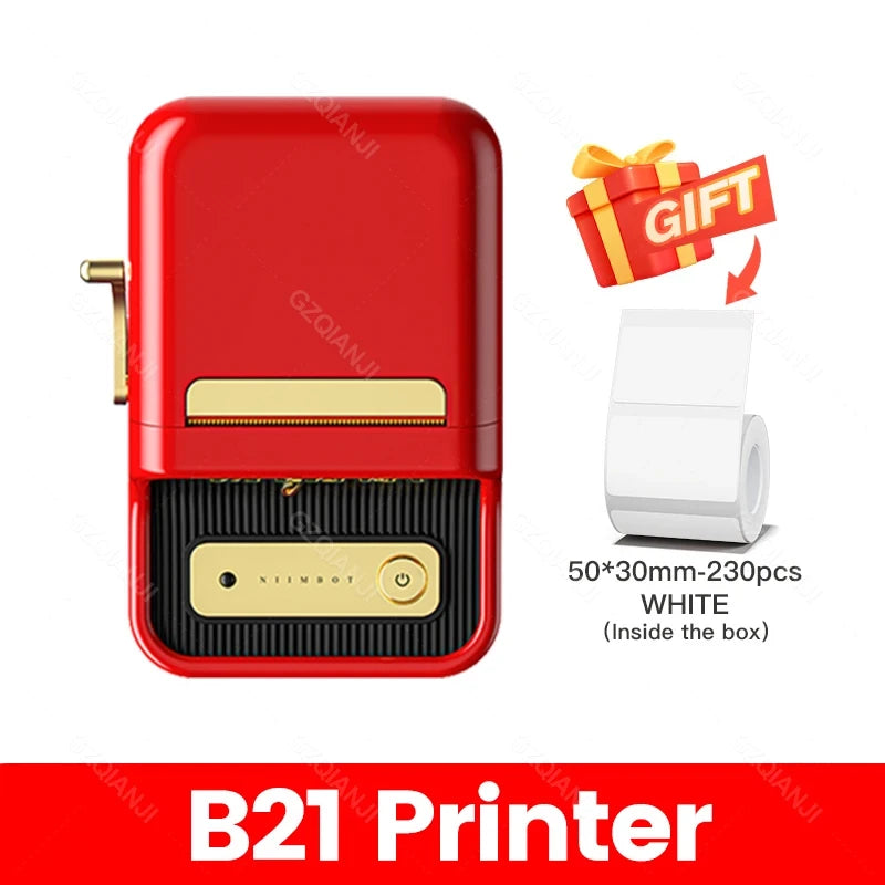 Portable Bluetooth Label Printer