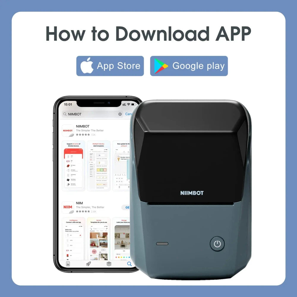 Portable Bluetooth Label Printer