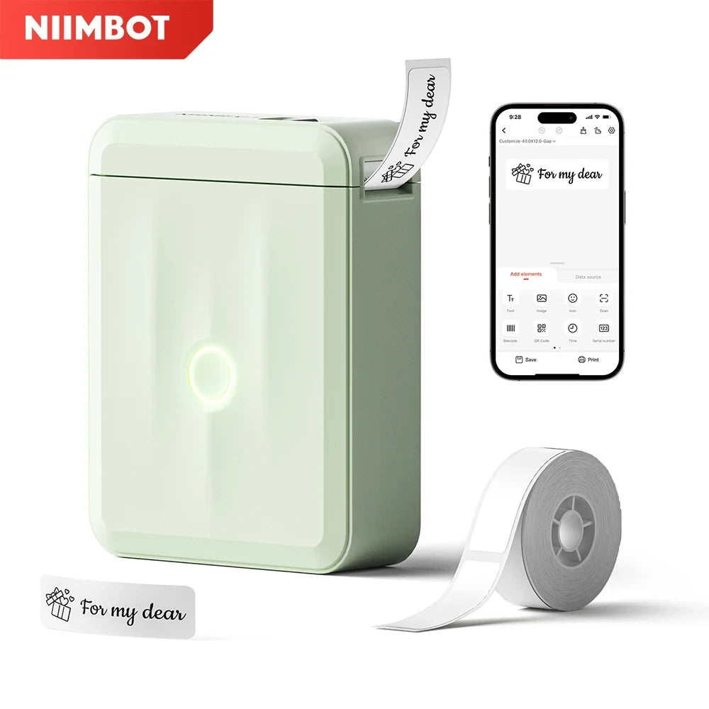Mini Wireless Thermal Label Maker