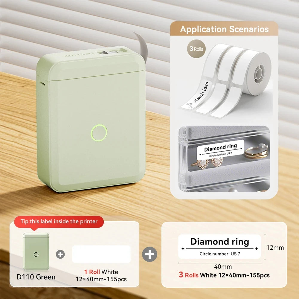 Mini Wireless Thermal Label Maker