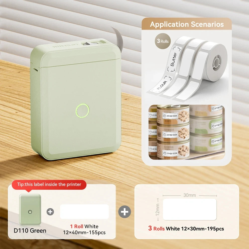 Mini Wireless Thermal Label Maker