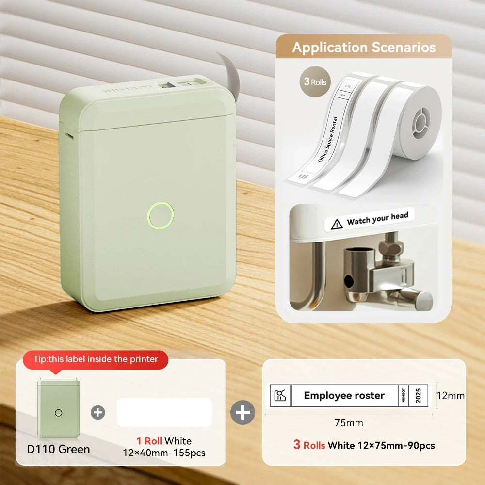 Mini Wireless Thermal Label Maker