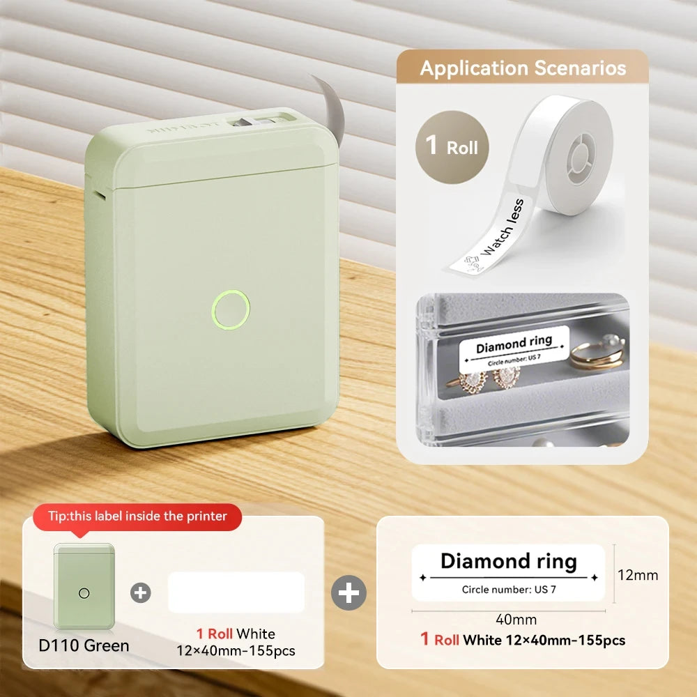 Mini Wireless Thermal Label Maker