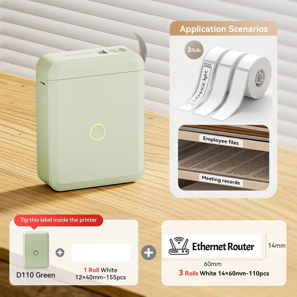 Mini Wireless Thermal Label Maker