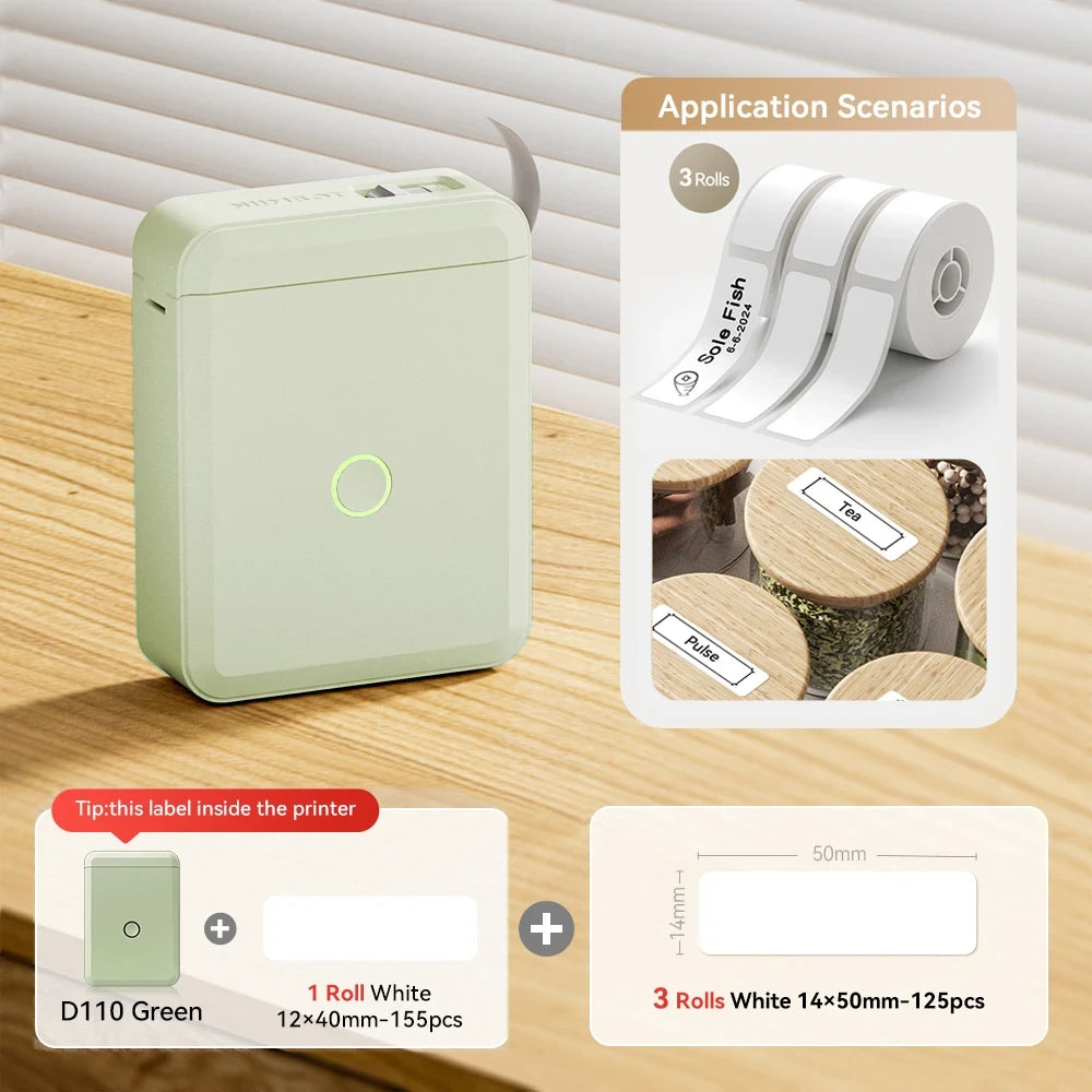 Mini Wireless Thermal Label Maker
