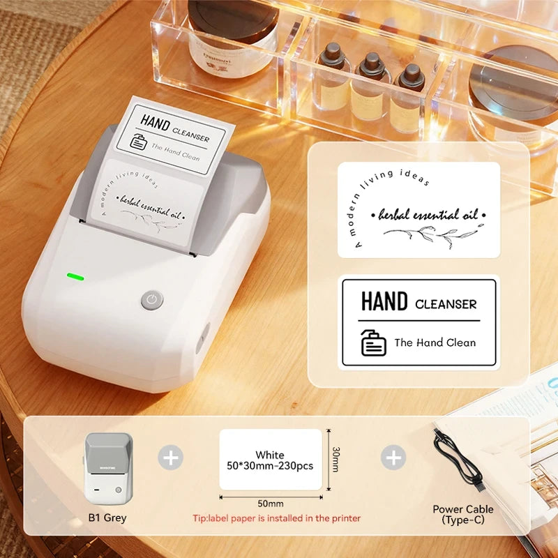 NIIMBOT B1 Portable Thermal Label Printer