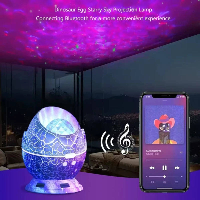 Dinosaur Egg Starry Sky Projector