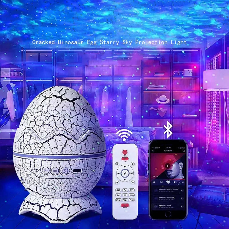 Dinosaur Egg Starry Sky Projector