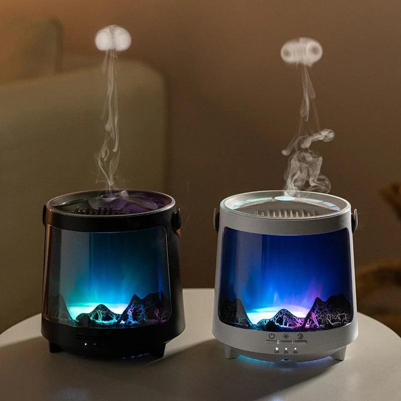 Aurora Flame Diffuser Humidifier