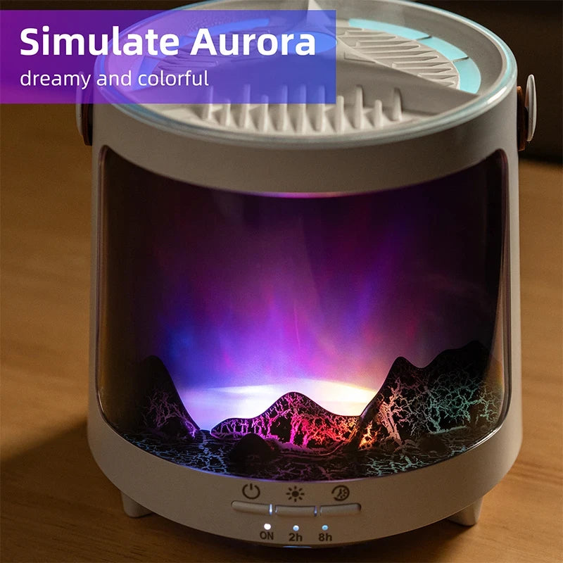 Aurora Flame Diffuser Humidifier