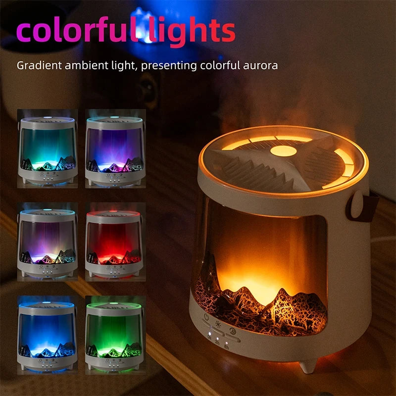 Aurora Flame Diffuser Humidifier
