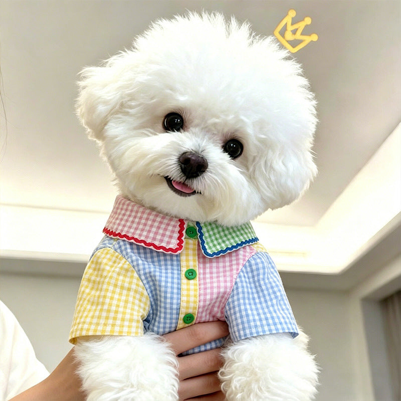 Color Block Pet Shirt