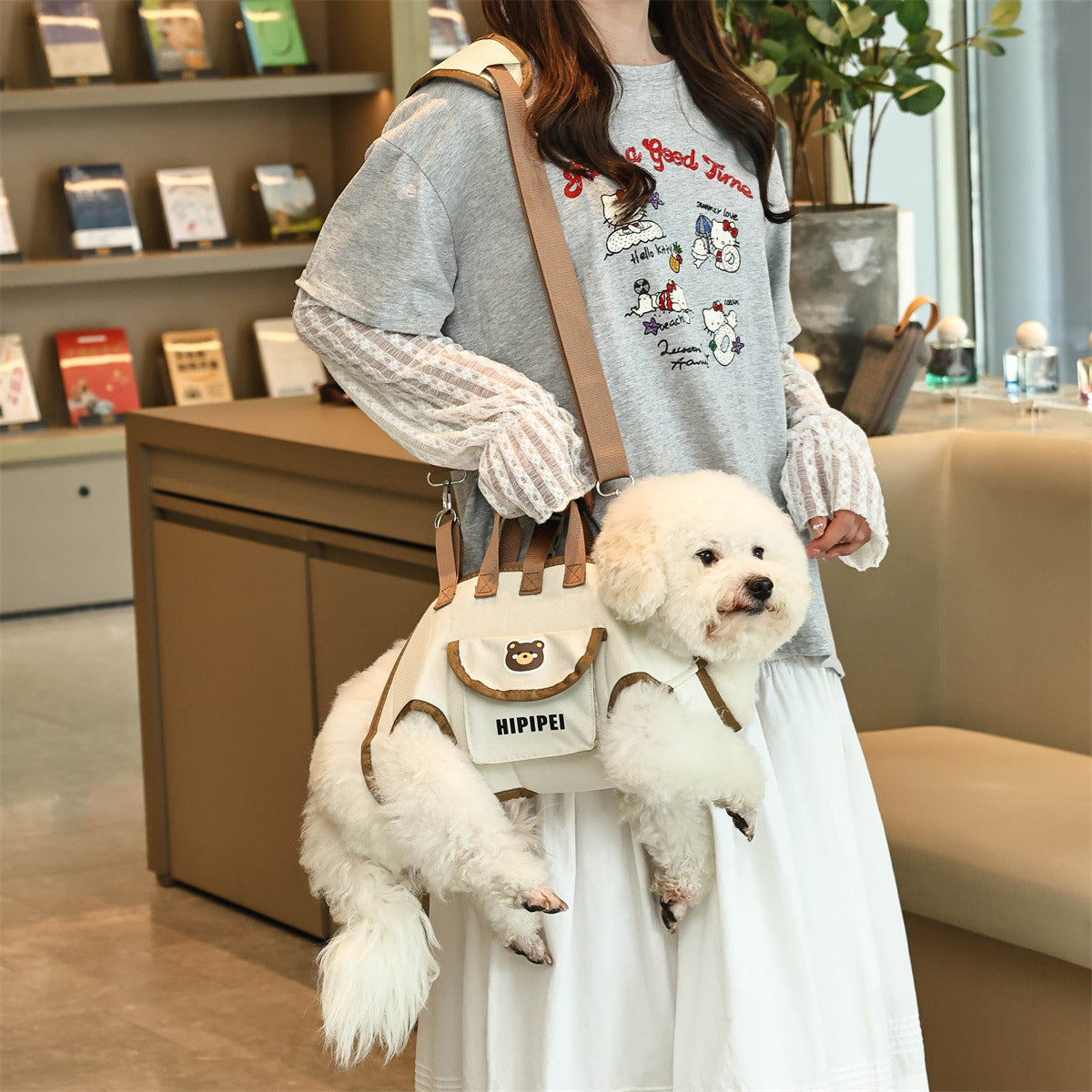 Foldable Breathable Pet Carrier Backpack