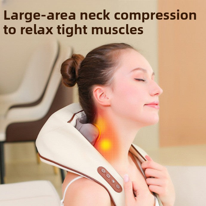 Multi-functional massager for neck and shoulder relief