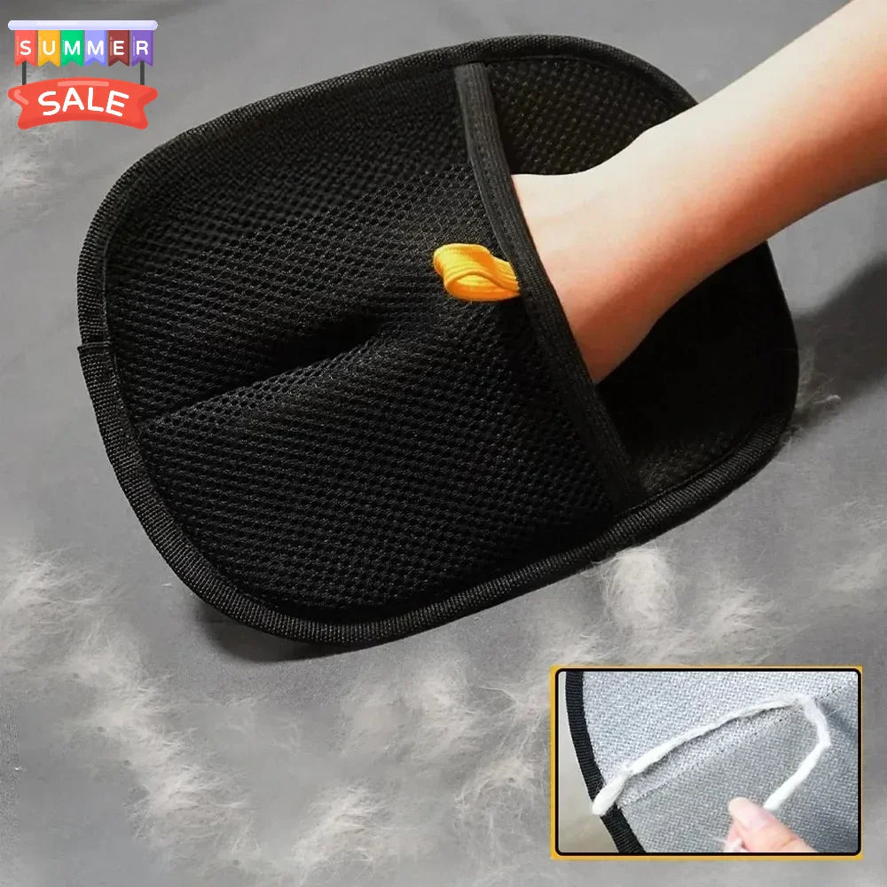 Gentle Pet Grooming Gloves