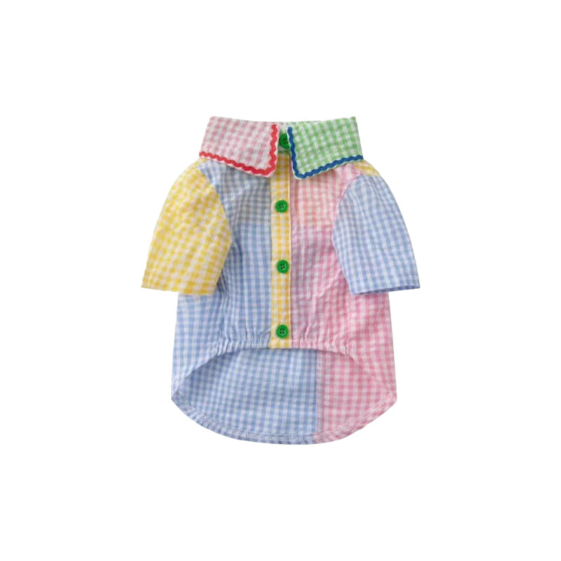 Color Block Pet Shirt